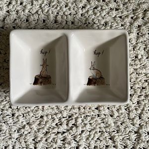 🐰 Rae Dunn “Hip! Hop!” Bunny Tray 🐰